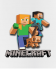 Puodelis Minecraft Alex and Steve Puodelis Minecraft Alex and Steve